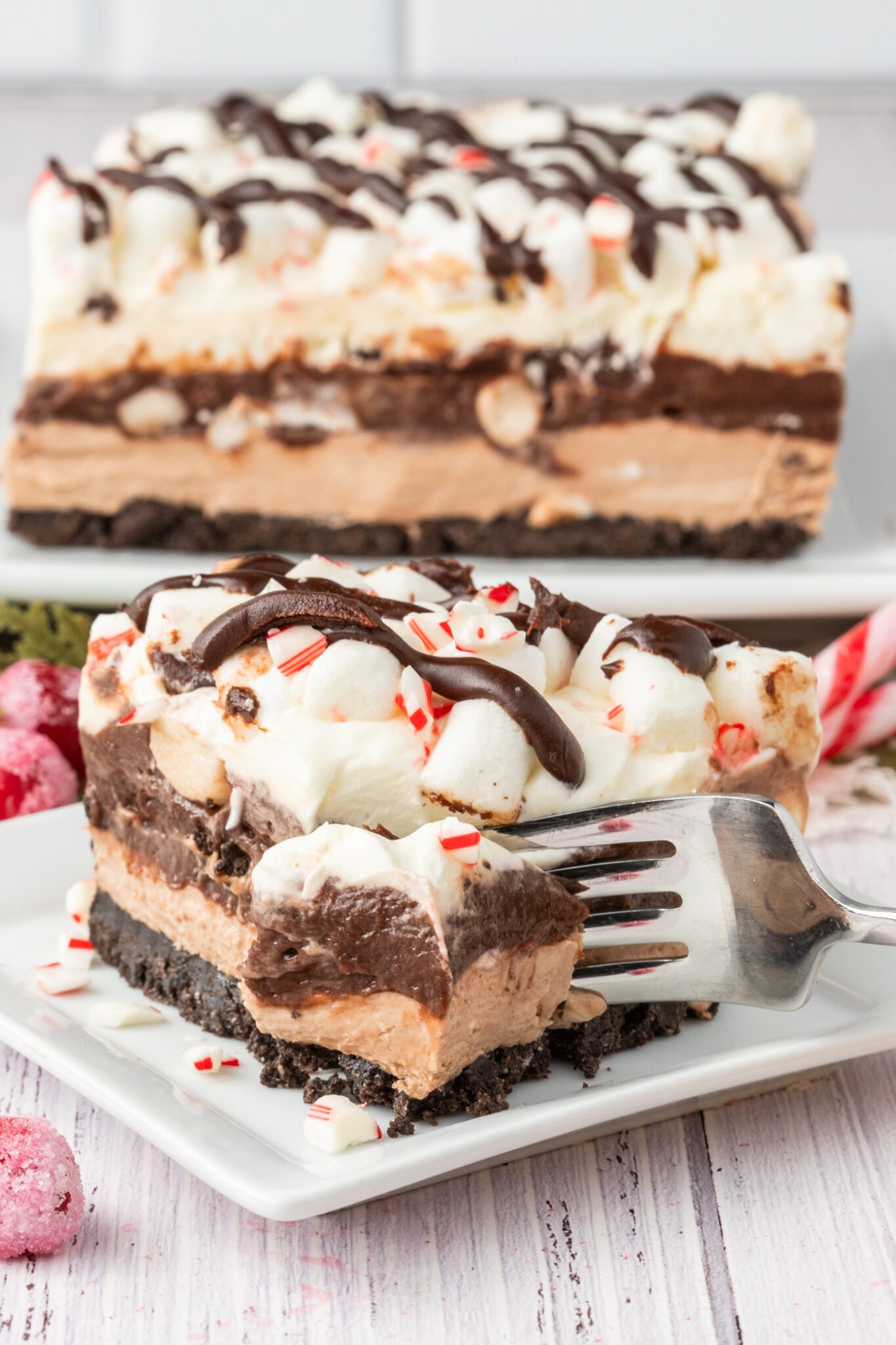 Hot Chocolate Lasagna {Easy, No Bake Dessert} Hip Mama's Place