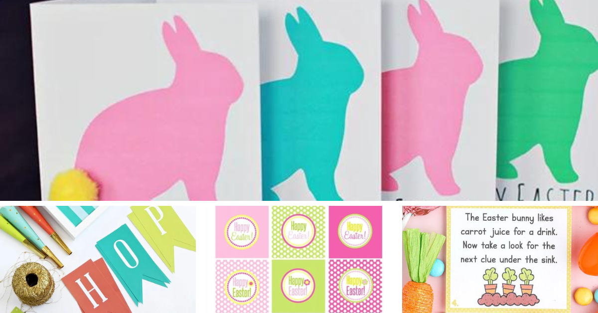 100+ FREE Easter Printables For Home and Party Decor