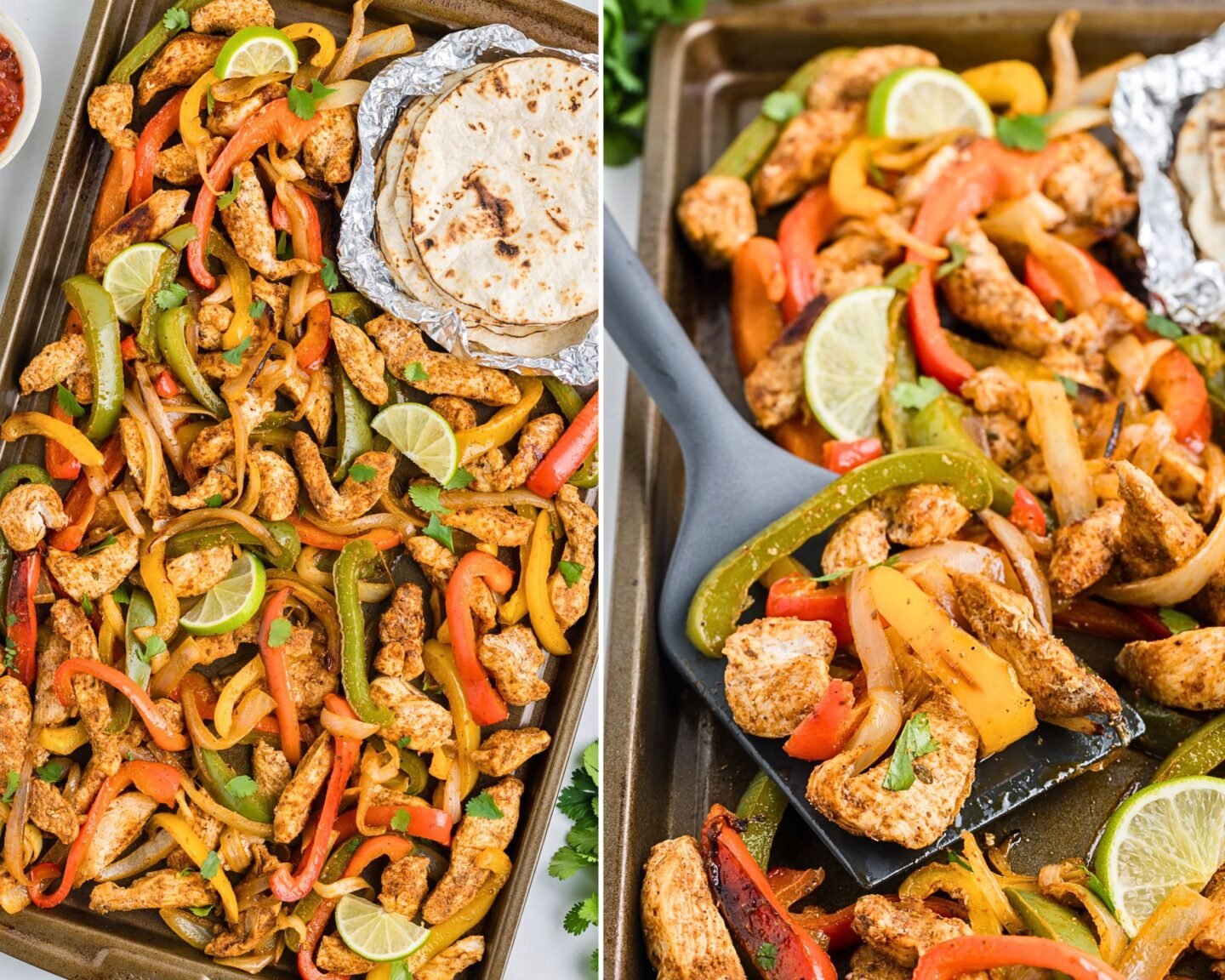 sheet pan chicken fajitas recipe 