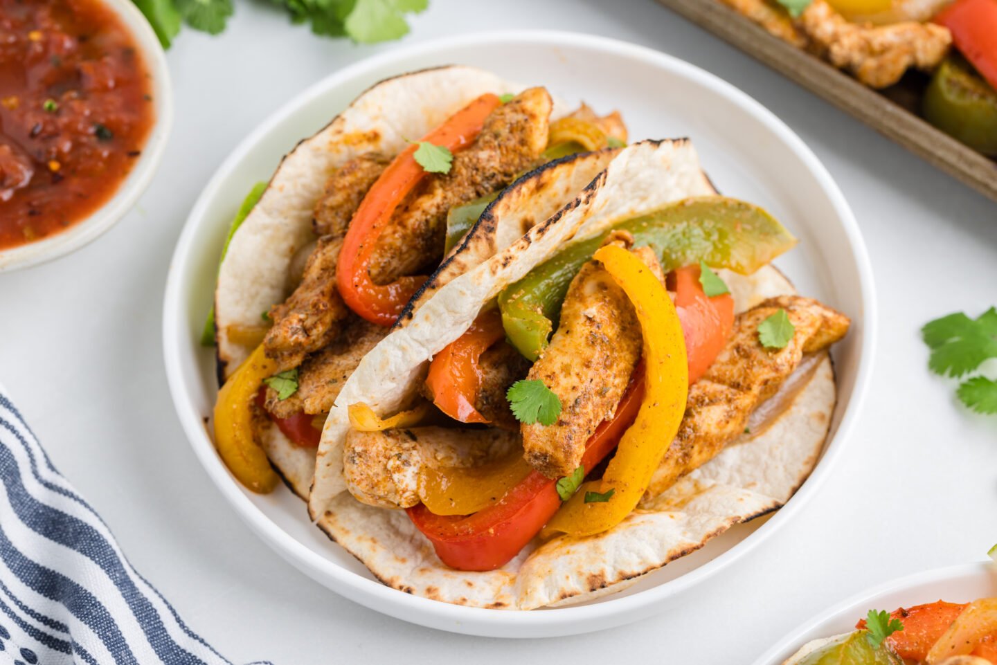 sheet pan chicken fajitas recipe