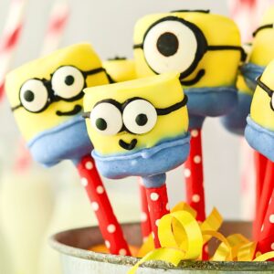 Minions Marshmallow Pops Recipe
