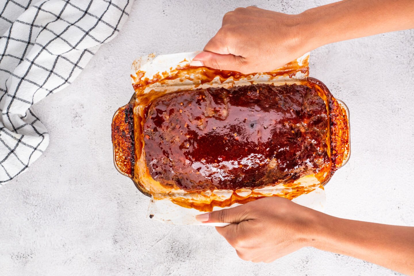 how to remove meatloaf from pan 
