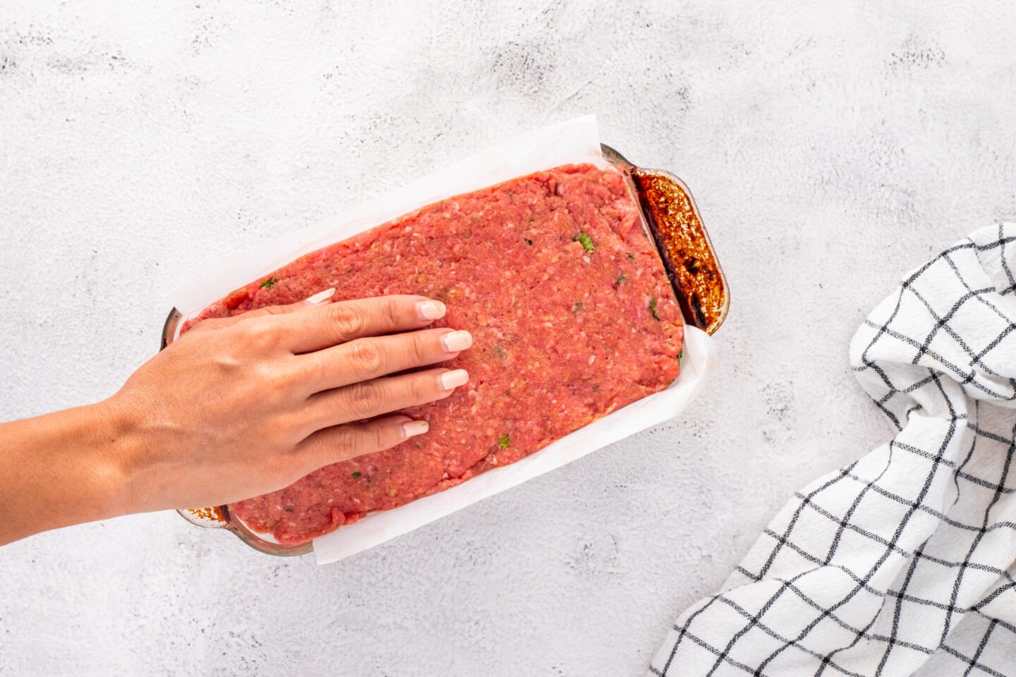 meat mixture for the best meatloaf recipe