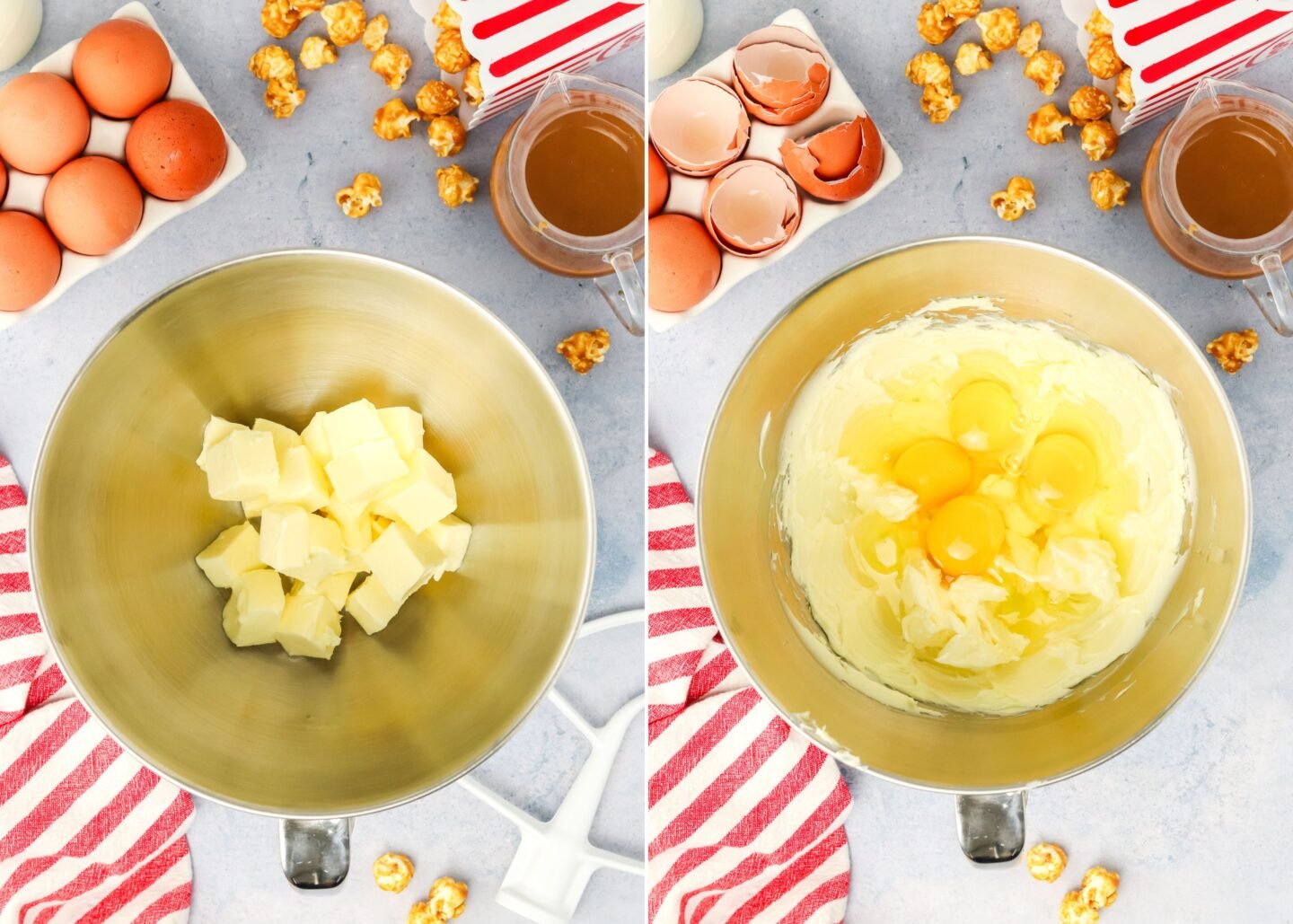 caramel popcorn cupcakes recipe