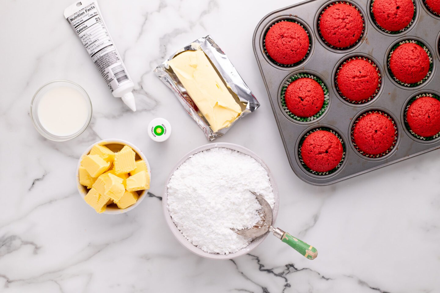 red velvet cupcakes recipe