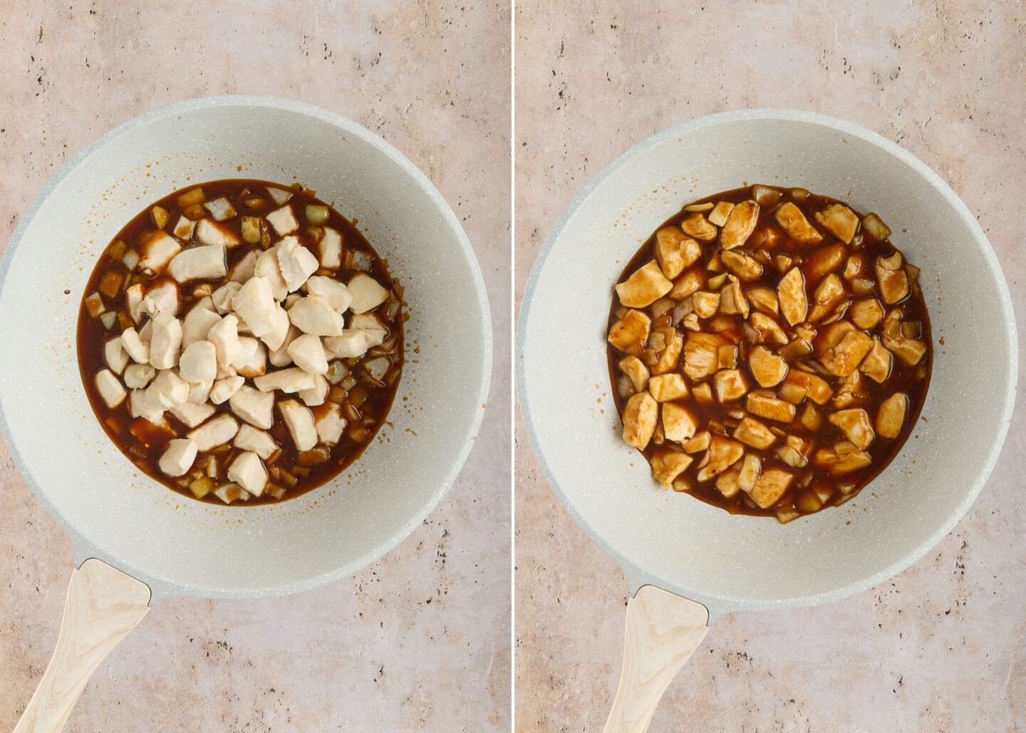 homemade cashew chicken in bowl 