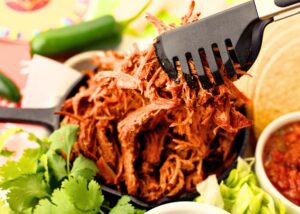 Slow Cooker Pulled Pork BBQ Tacos