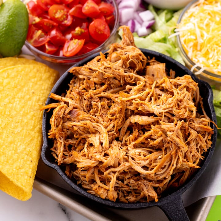 Slow Cooker Shredded Chicken Tacos Recipe