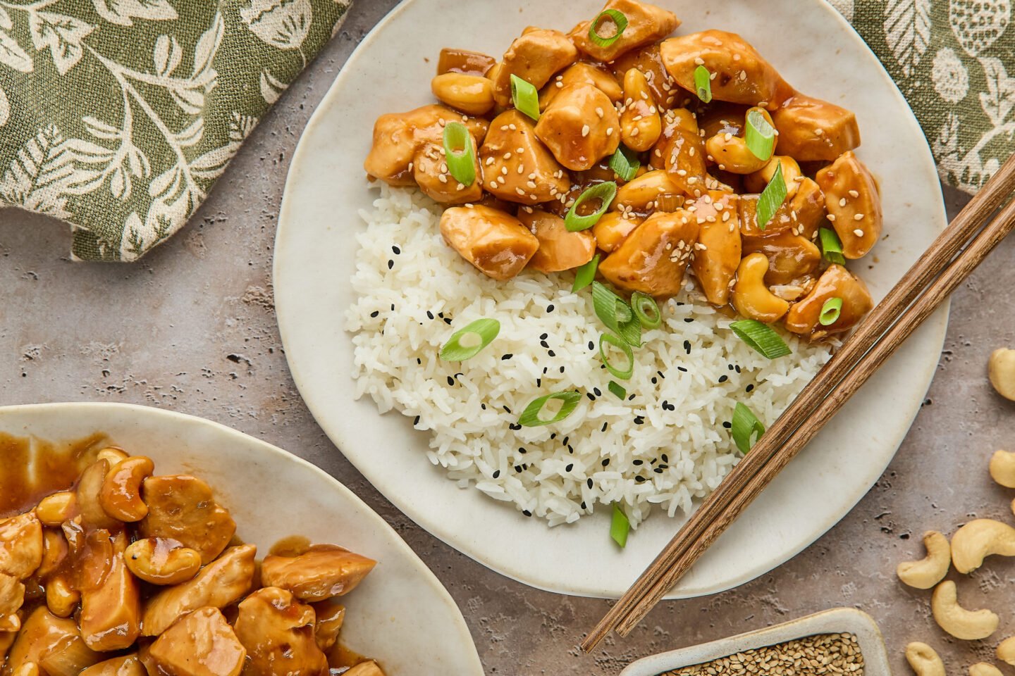 easy recipe for cashew chicken