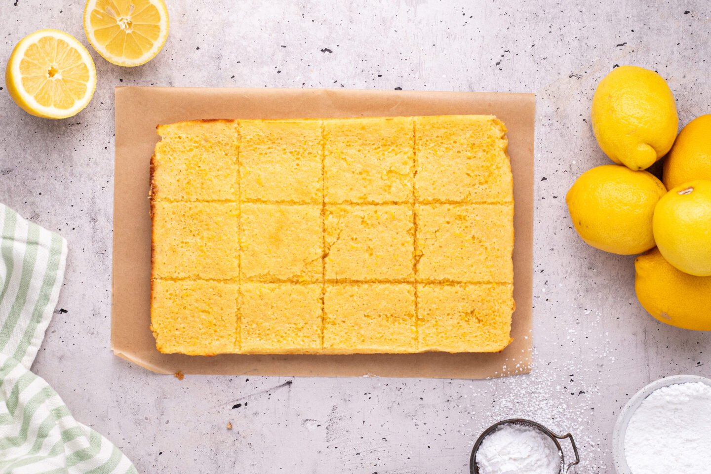 lemon bar recipe with shortbread crust