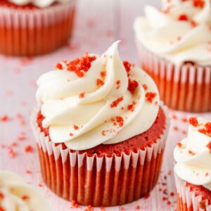 Red Velvet Cupcakes with Cream Cheese Frosting: A Classic Favorite Made Easy