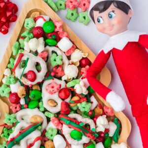 Elf on the Shelf Mischief Munch (Easy Christmas Snack Mix)