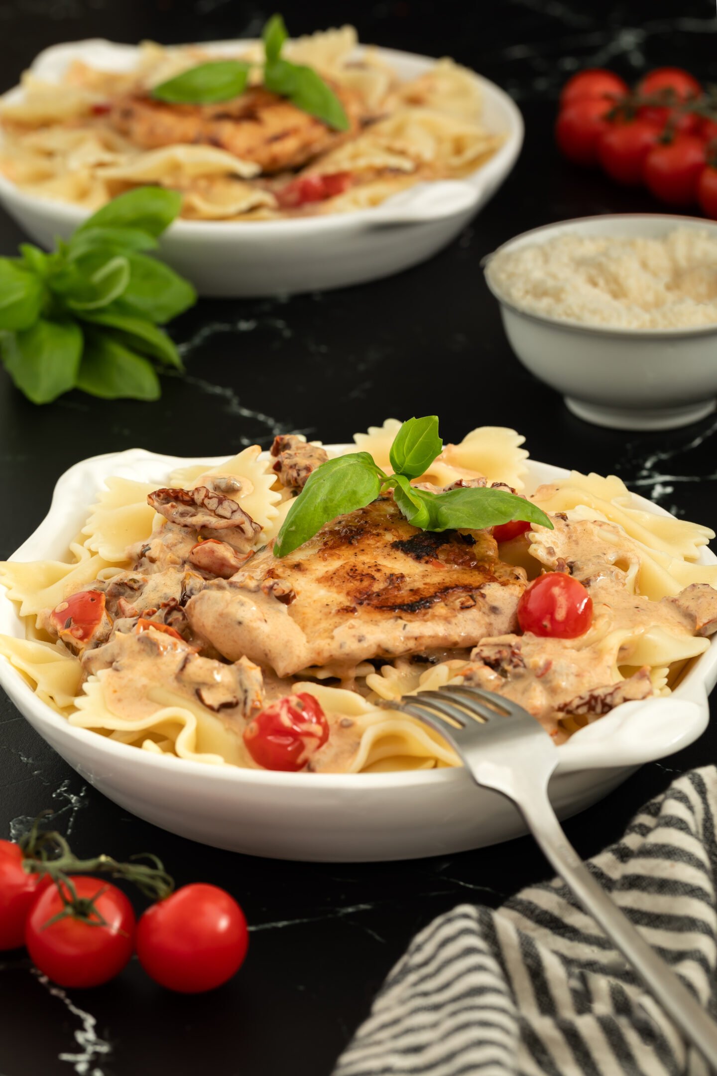 Marry Me Chicken over pasta is an easy and delicious weeknight dinner idea 