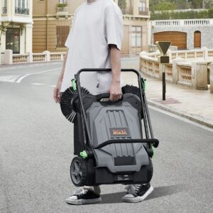 5 Push Sweeper Features That Make Warehouse Cleaning Faster