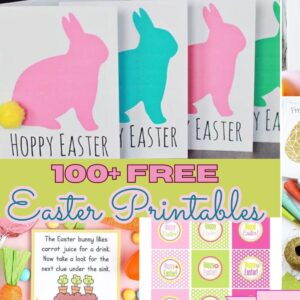 100+ FREE Easter Printables For Home and Party Decor