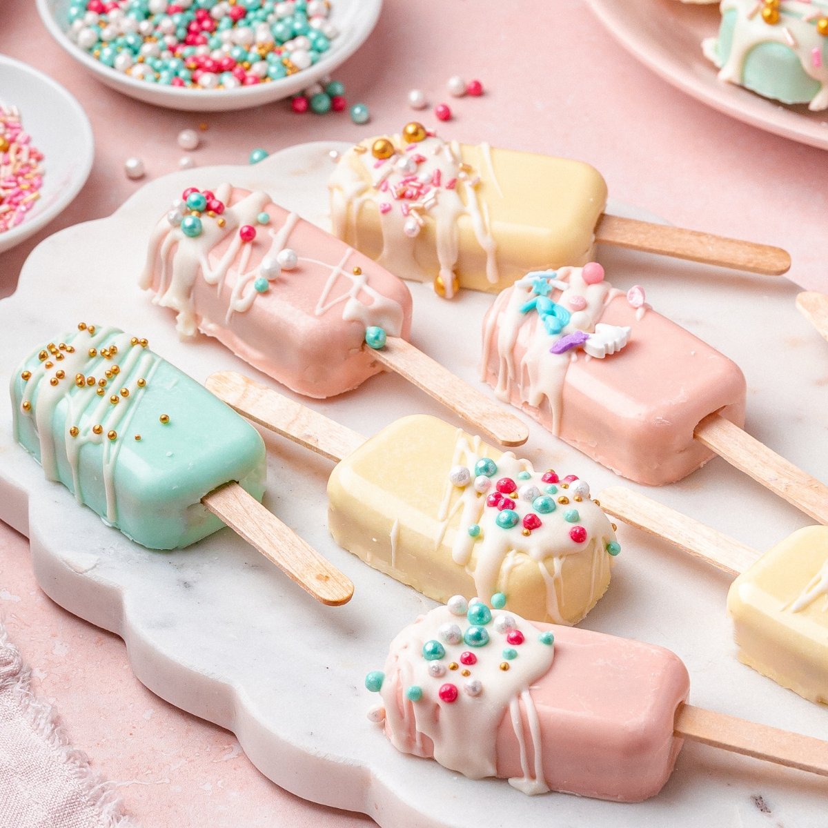 The Prettiest Pastel Cakesicles Ever {Step-by-Step Recipe You’ll Love!}